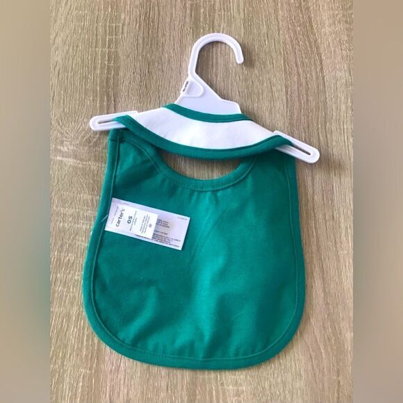 NWT … CARTER’S BABY “My First St. Patrick’s Day” Baby Bib - Picture 2 of 4